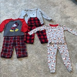 3 Pair Boys PJ’s